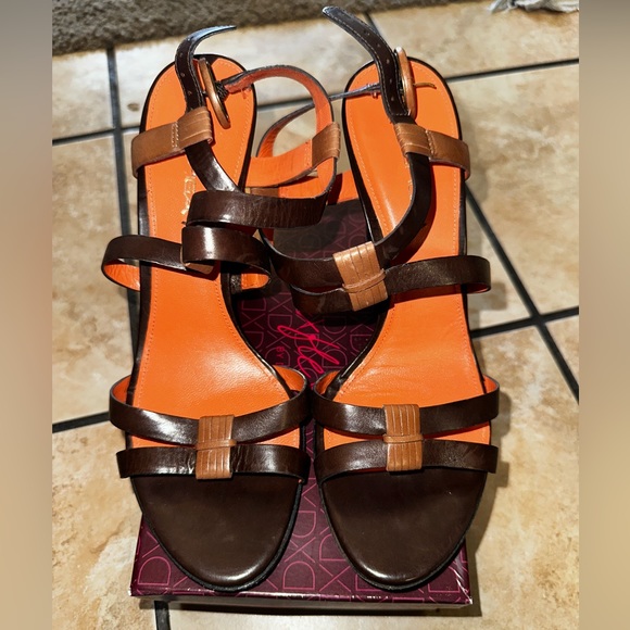 Via spiga strapping heels brown - Picture 1 of 4